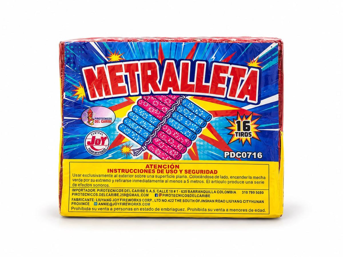 Metralleta 16Tiros x 40