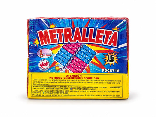 Metralleta 16Tiros x 40